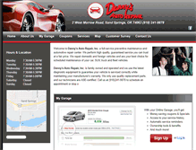 Tablet Screenshot of dannysautorepairssok.com